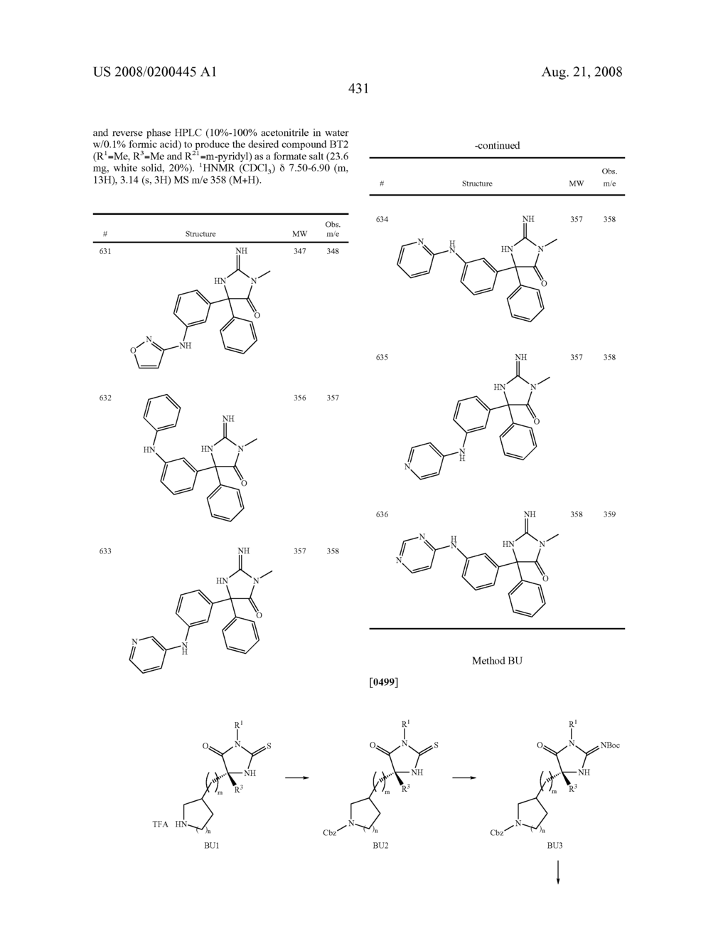 Heterocyclic aspartyl protease inhibitors - diagram, schematic, and image 432