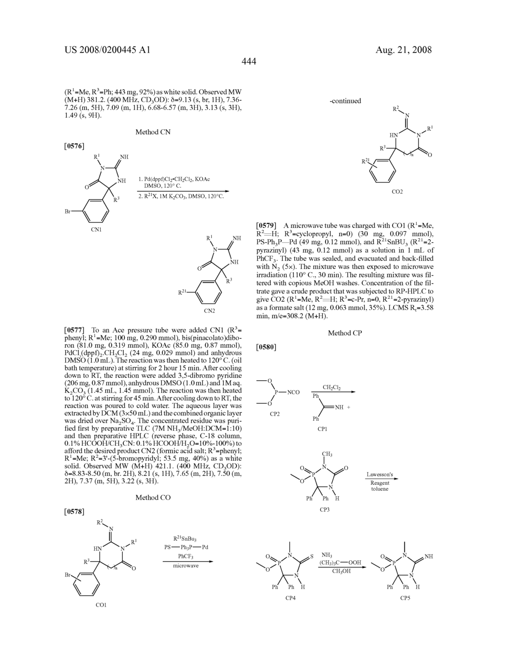 Heterocyclic aspartyl protease inhibitors - diagram, schematic, and image 445