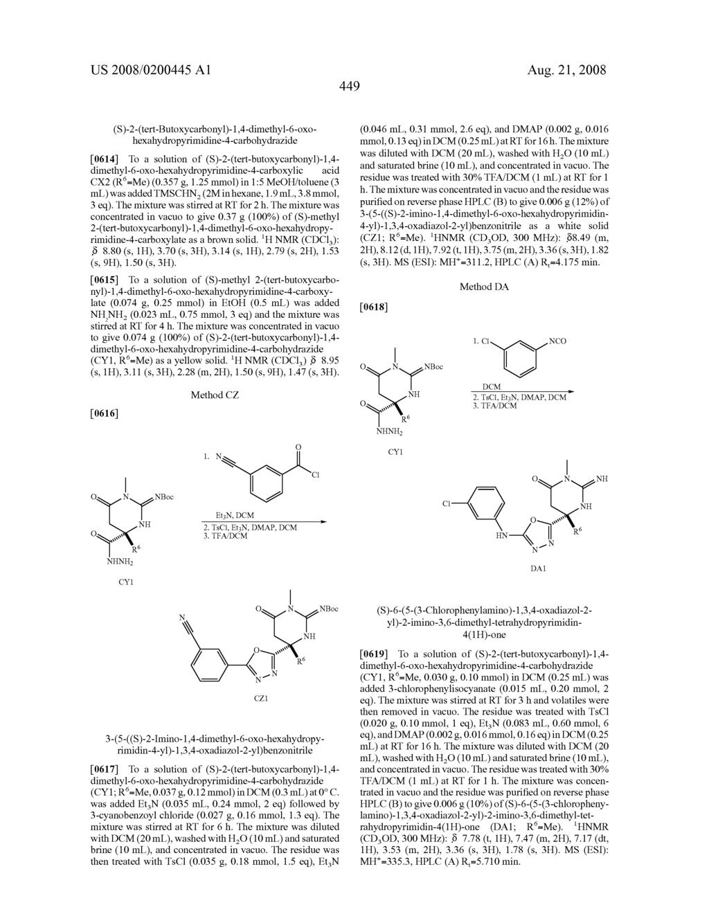 Heterocyclic aspartyl protease inhibitors - diagram, schematic, and image 450