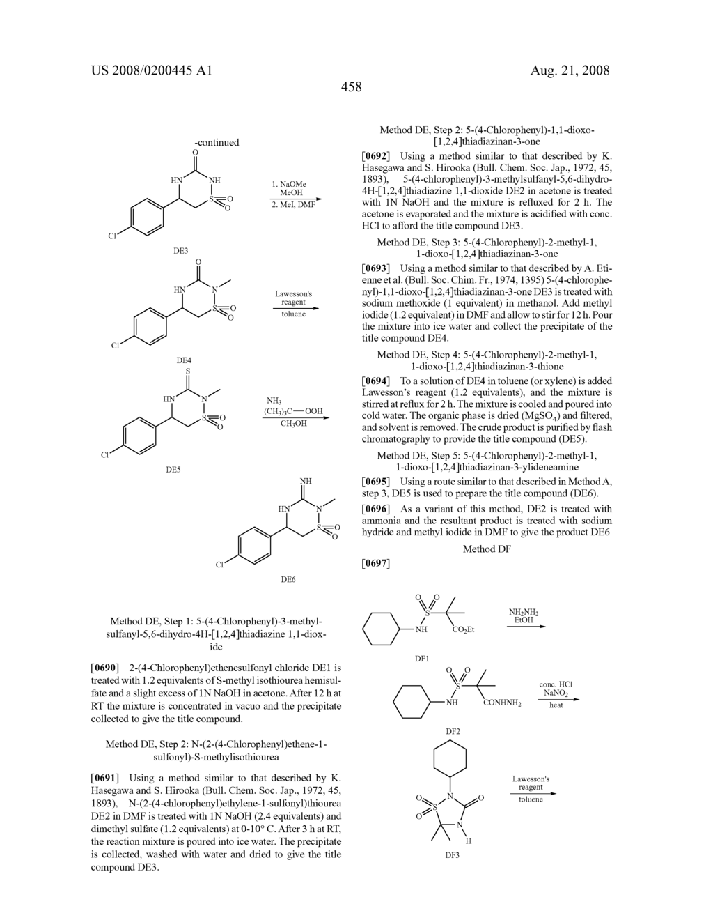 Heterocyclic aspartyl protease inhibitors - diagram, schematic, and image 459