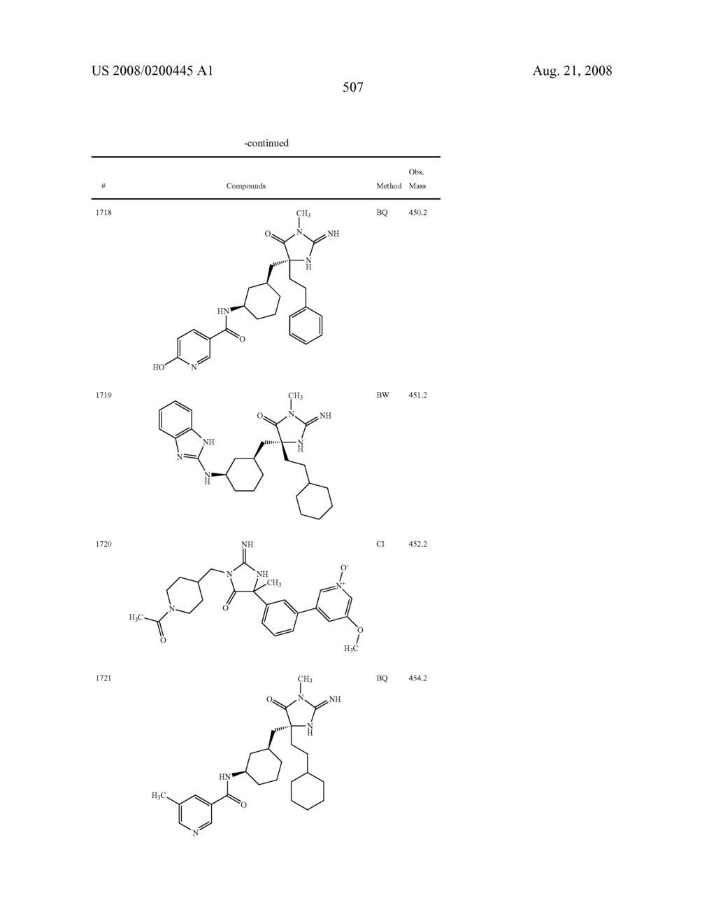 Heterocyclic aspartyl protease inhibitors - diagram, schematic, and image 508