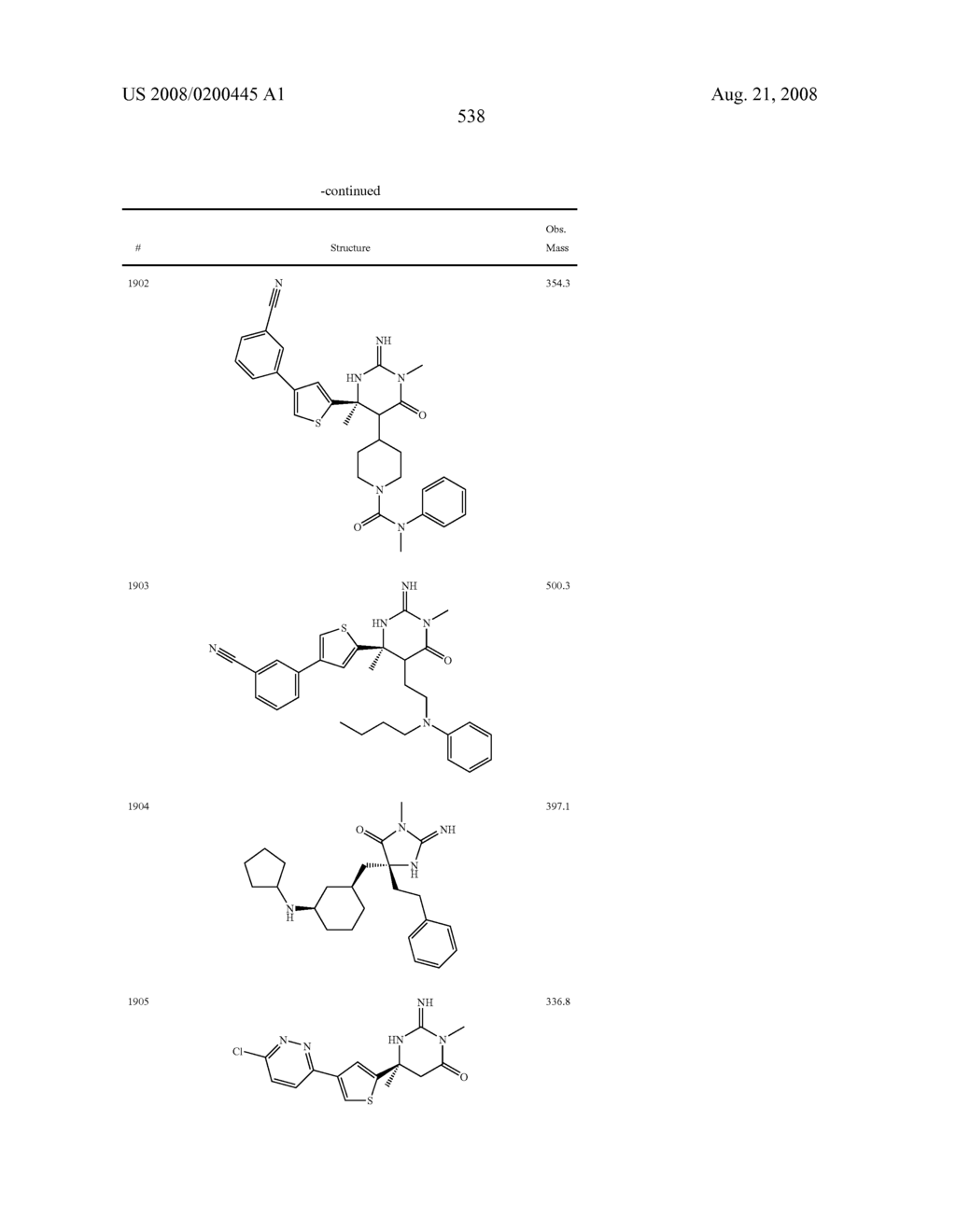 Heterocyclic aspartyl protease inhibitors - diagram, schematic, and image 539