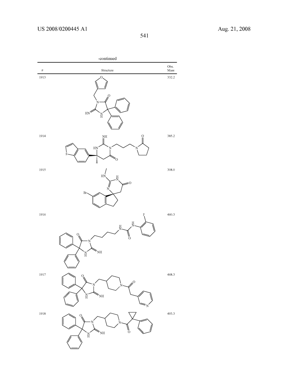 Heterocyclic aspartyl protease inhibitors - diagram, schematic, and image 542