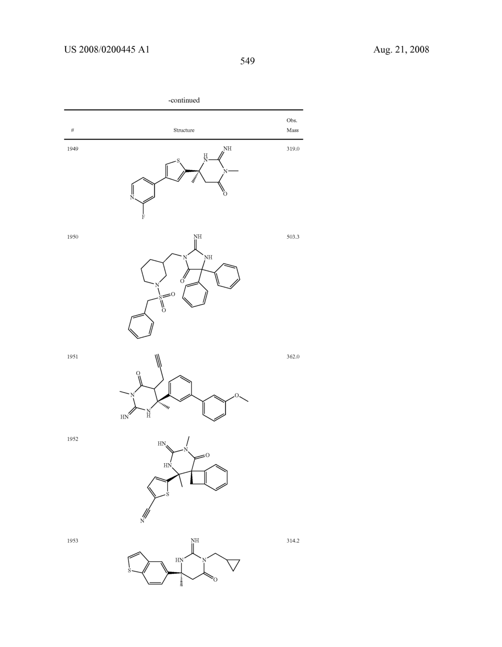 Heterocyclic aspartyl protease inhibitors - diagram, schematic, and image 550