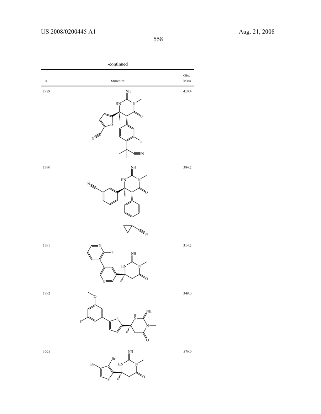 Heterocyclic aspartyl protease inhibitors - diagram, schematic, and image 559