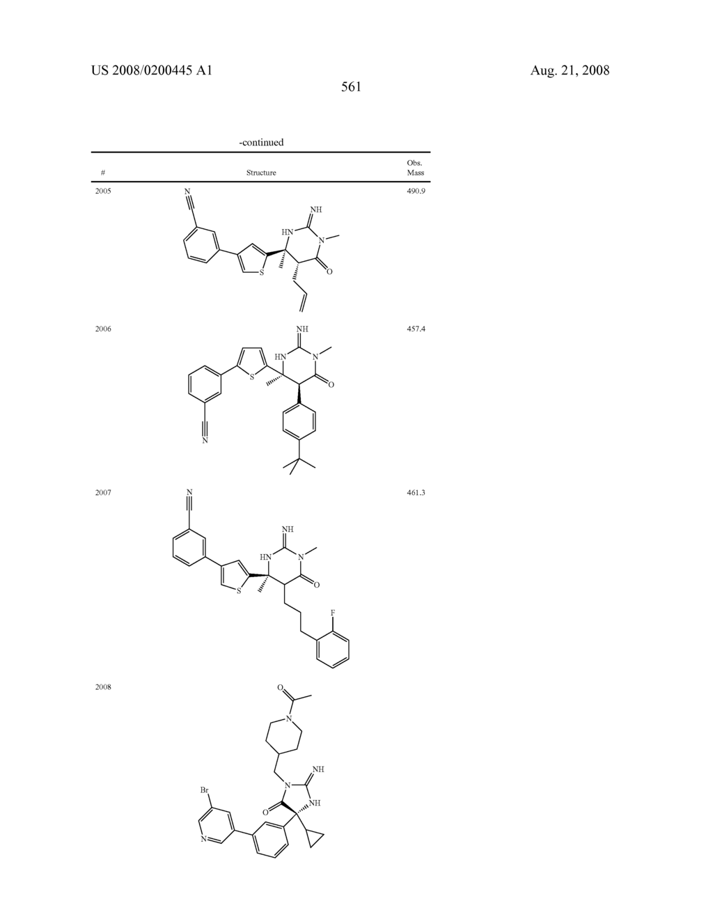 Heterocyclic aspartyl protease inhibitors - diagram, schematic, and image 562