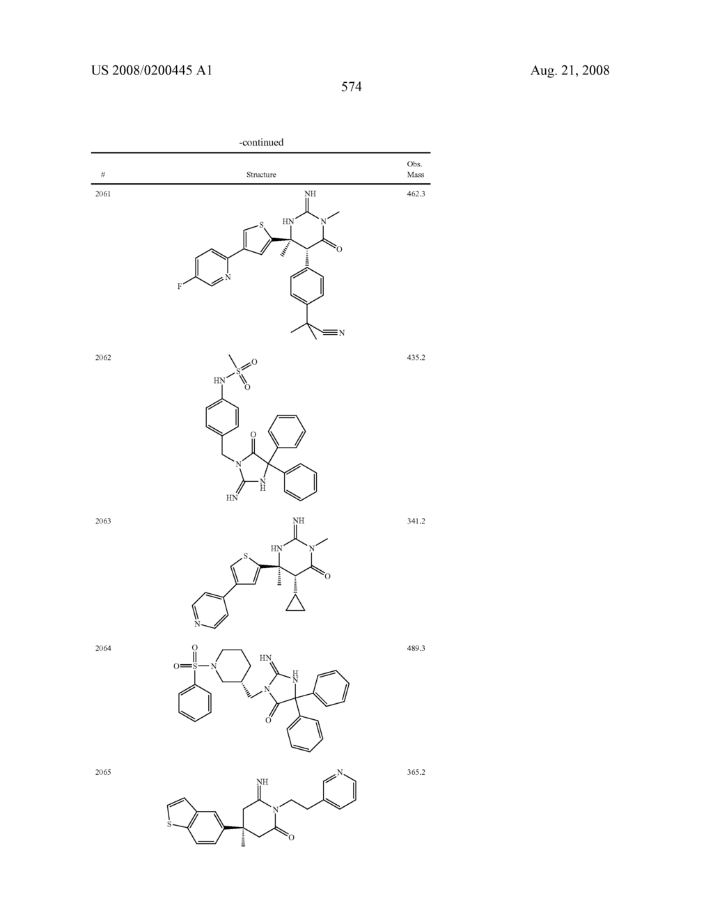 Heterocyclic aspartyl protease inhibitors - diagram, schematic, and image 575