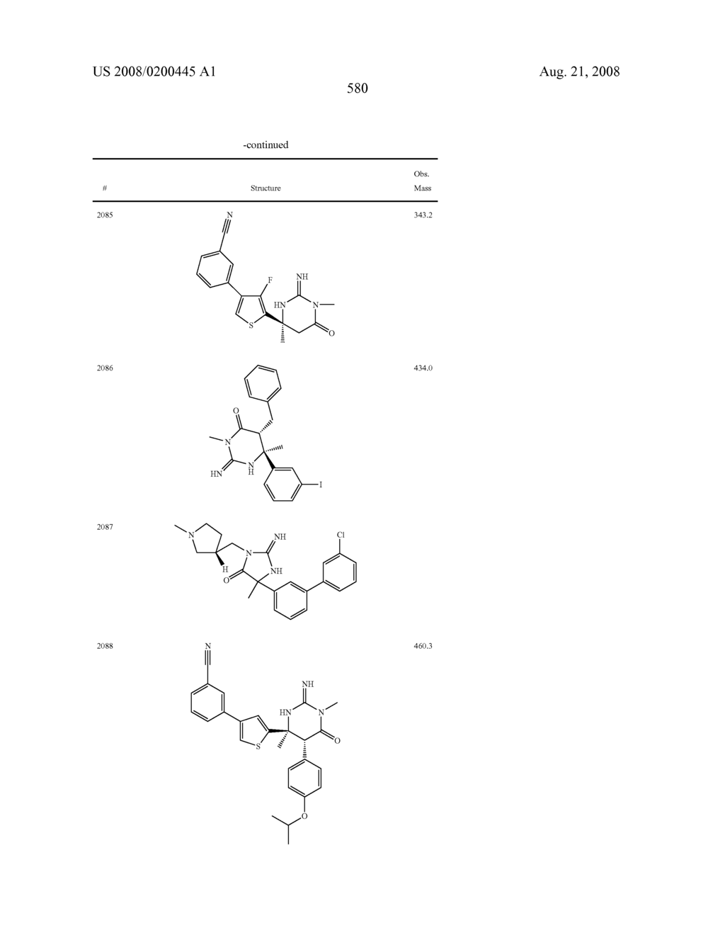 Heterocyclic aspartyl protease inhibitors - diagram, schematic, and image 581