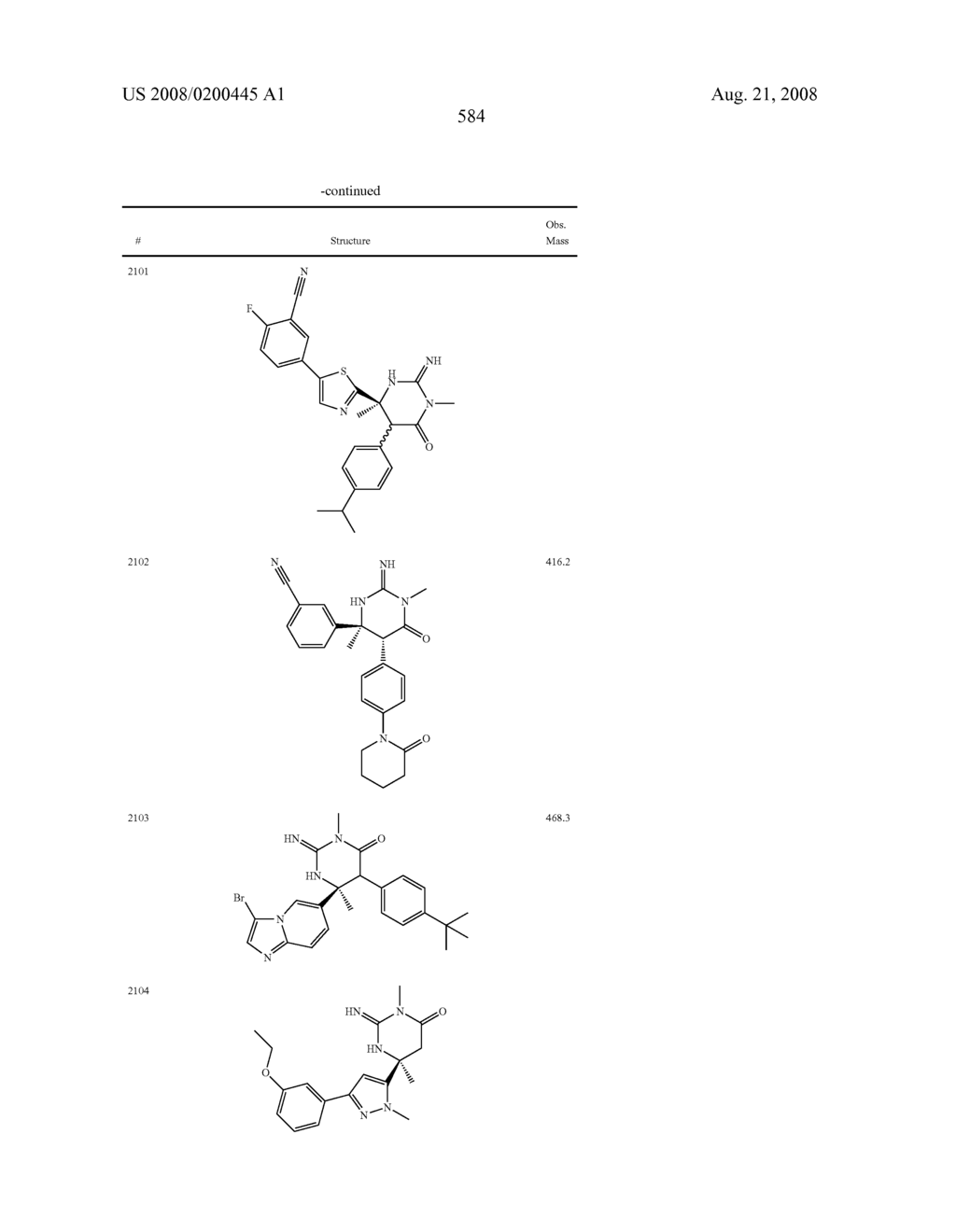 Heterocyclic aspartyl protease inhibitors - diagram, schematic, and image 585