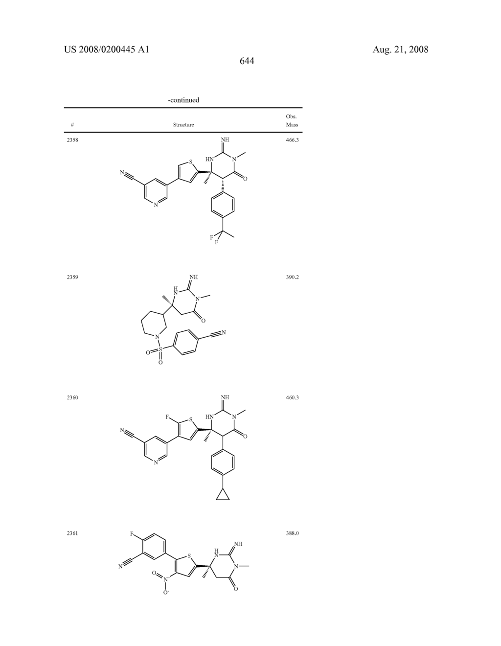 Heterocyclic aspartyl protease inhibitors - diagram, schematic, and image 645