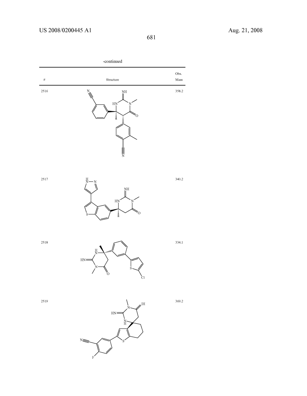 Heterocyclic aspartyl protease inhibitors - diagram, schematic, and image 682