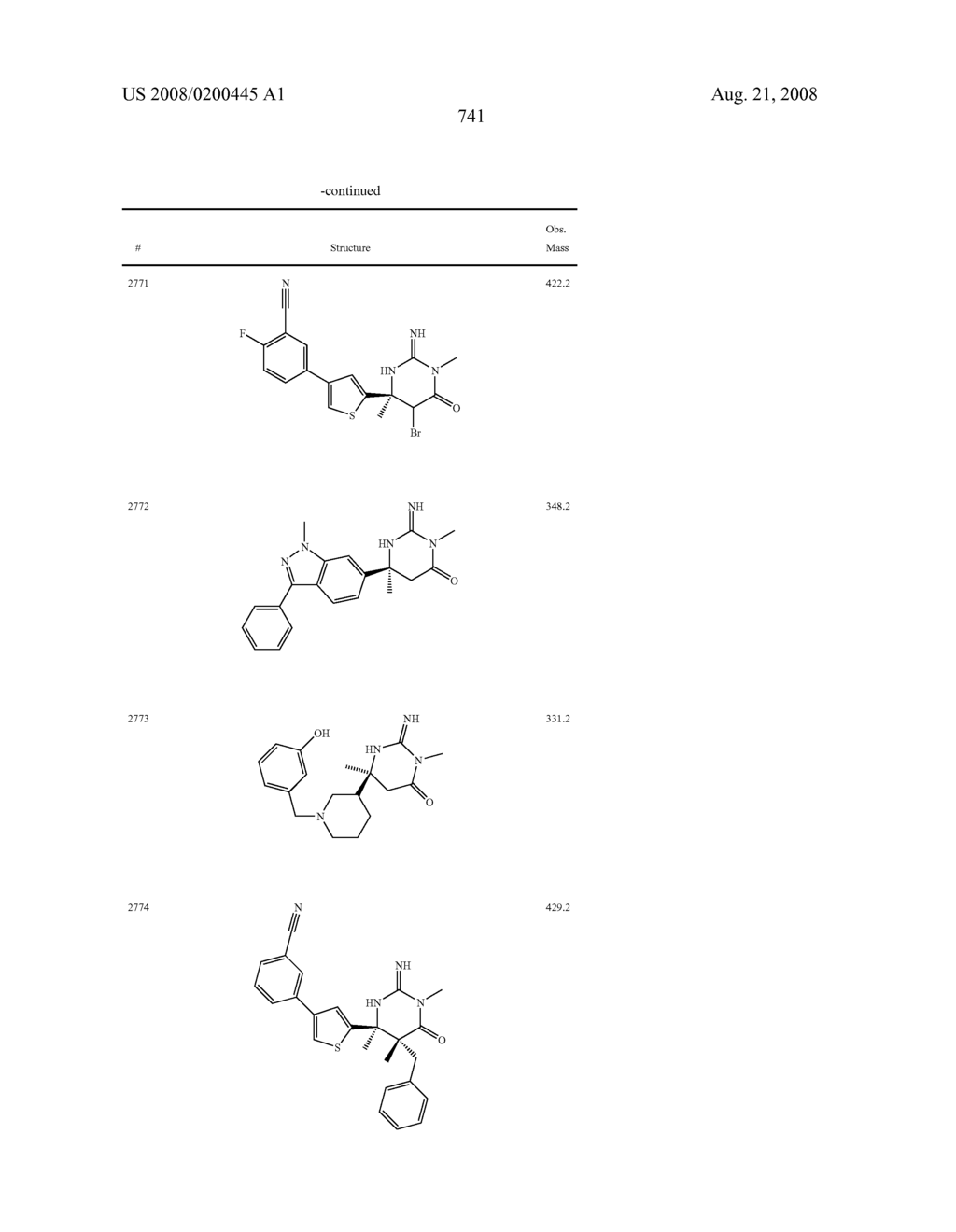 Heterocyclic aspartyl protease inhibitors - diagram, schematic, and image 742