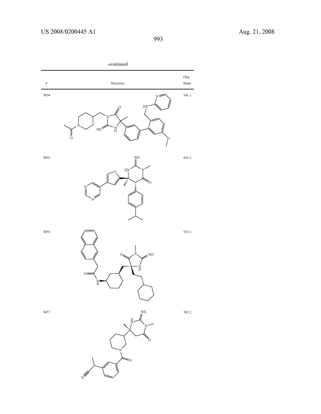Heterocyclic aspartyl protease inhibitors - diagram, schematic, and image 994