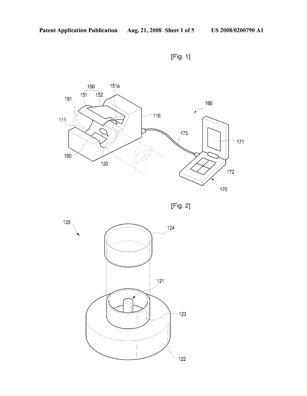 Apparatus For Measuring Blood Sugar and Apparatus For Monitoring Blood Sugar Comprising the Same - diagram, schematic, and image 02