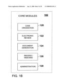 System and method for electronic processing of default case files diagram and image