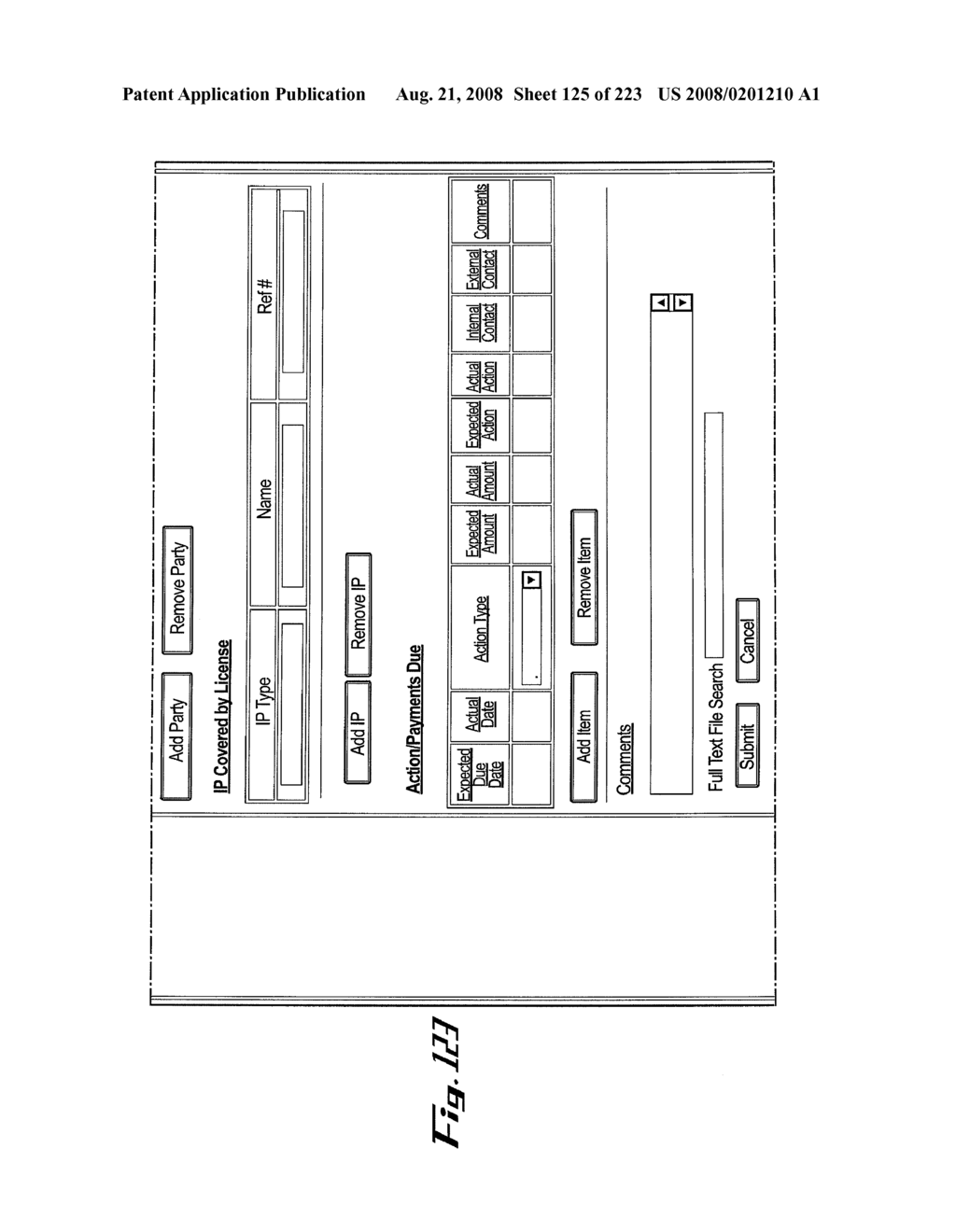 SYSTEM AND METHOD FOR MANAGING INTELLECTUAL PROPERTY - diagram, schematic, and image 126