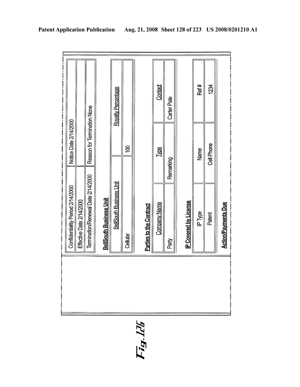 SYSTEM AND METHOD FOR MANAGING INTELLECTUAL PROPERTY - diagram, schematic, and image 129