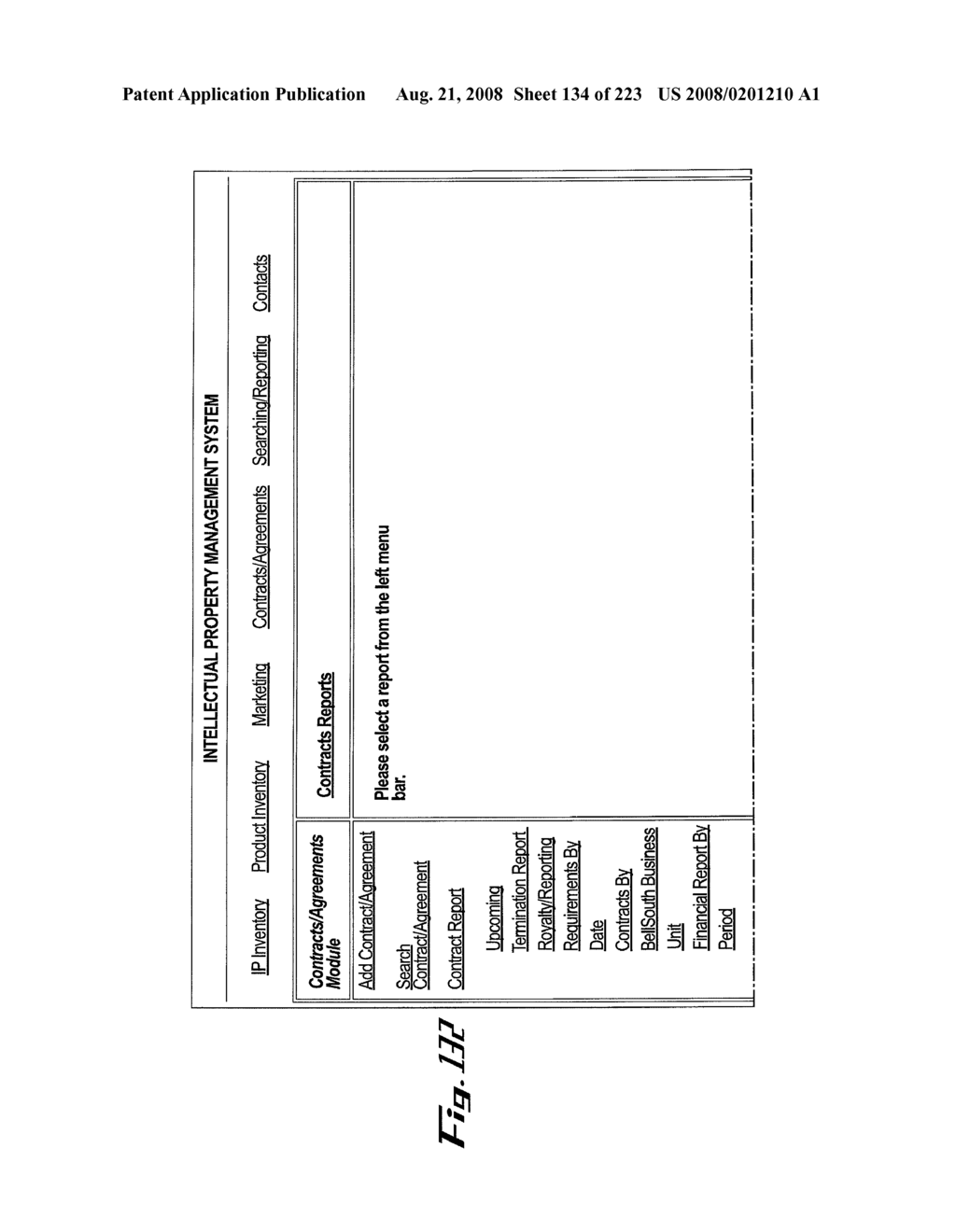 SYSTEM AND METHOD FOR MANAGING INTELLECTUAL PROPERTY - diagram, schematic, and image 135