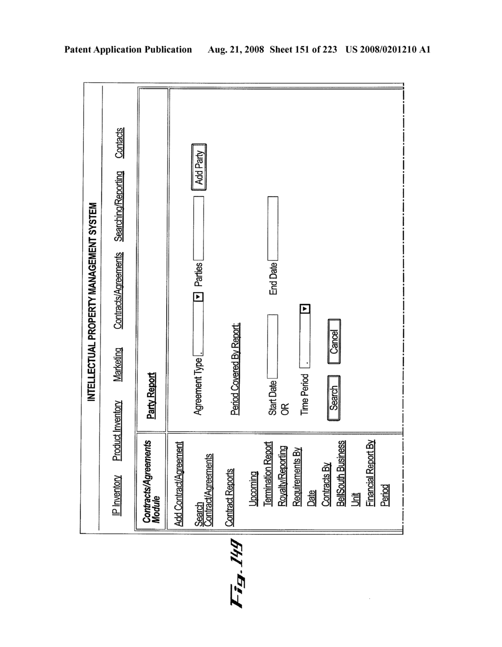 SYSTEM AND METHOD FOR MANAGING INTELLECTUAL PROPERTY - diagram, schematic, and image 152