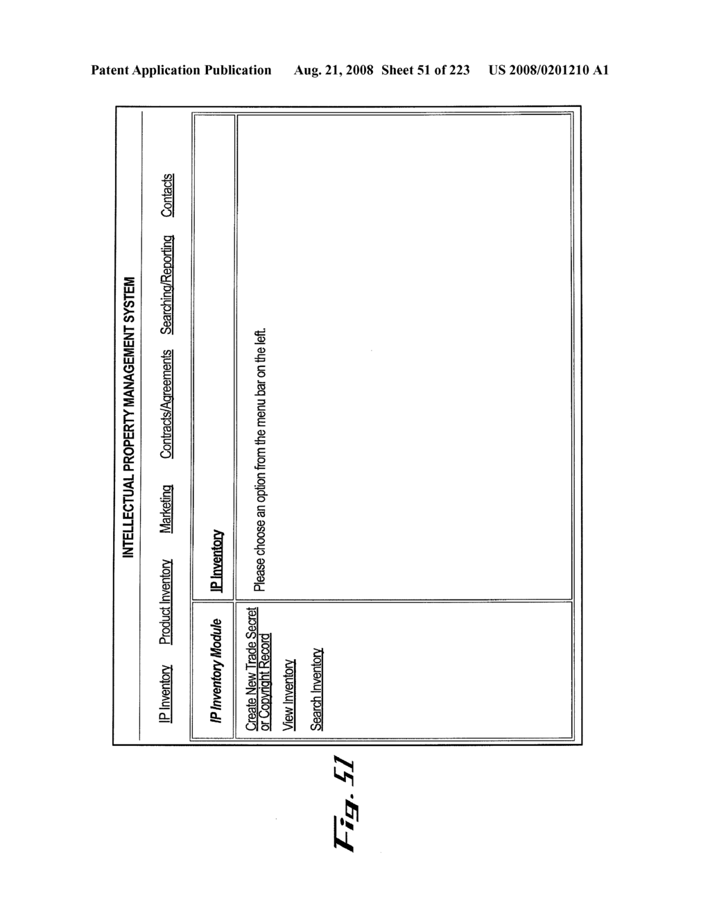 SYSTEM AND METHOD FOR MANAGING INTELLECTUAL PROPERTY - diagram, schematic, and image 52