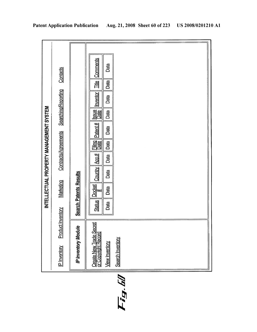 SYSTEM AND METHOD FOR MANAGING INTELLECTUAL PROPERTY - diagram, schematic, and image 61