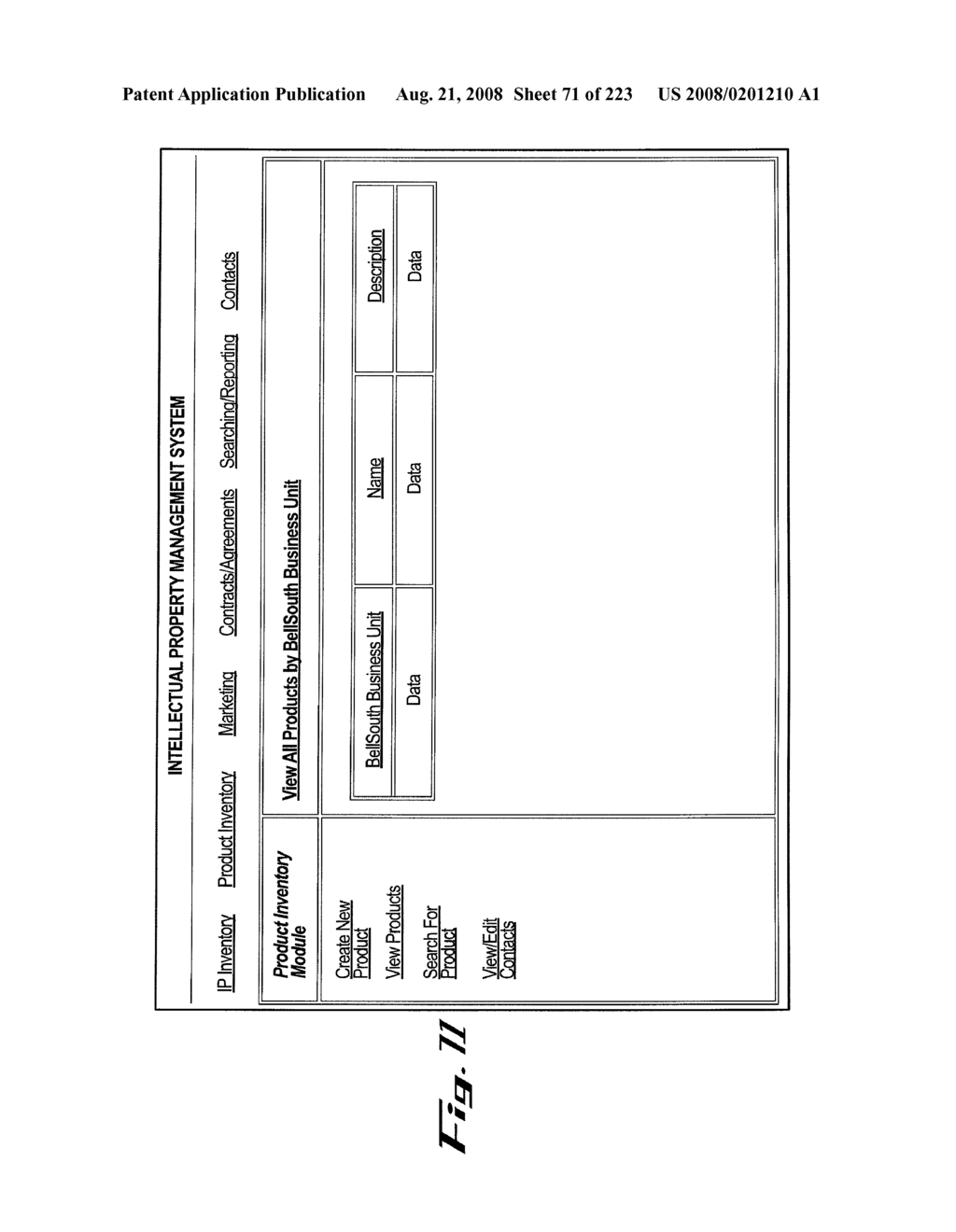 SYSTEM AND METHOD FOR MANAGING INTELLECTUAL PROPERTY - diagram, schematic, and image 72