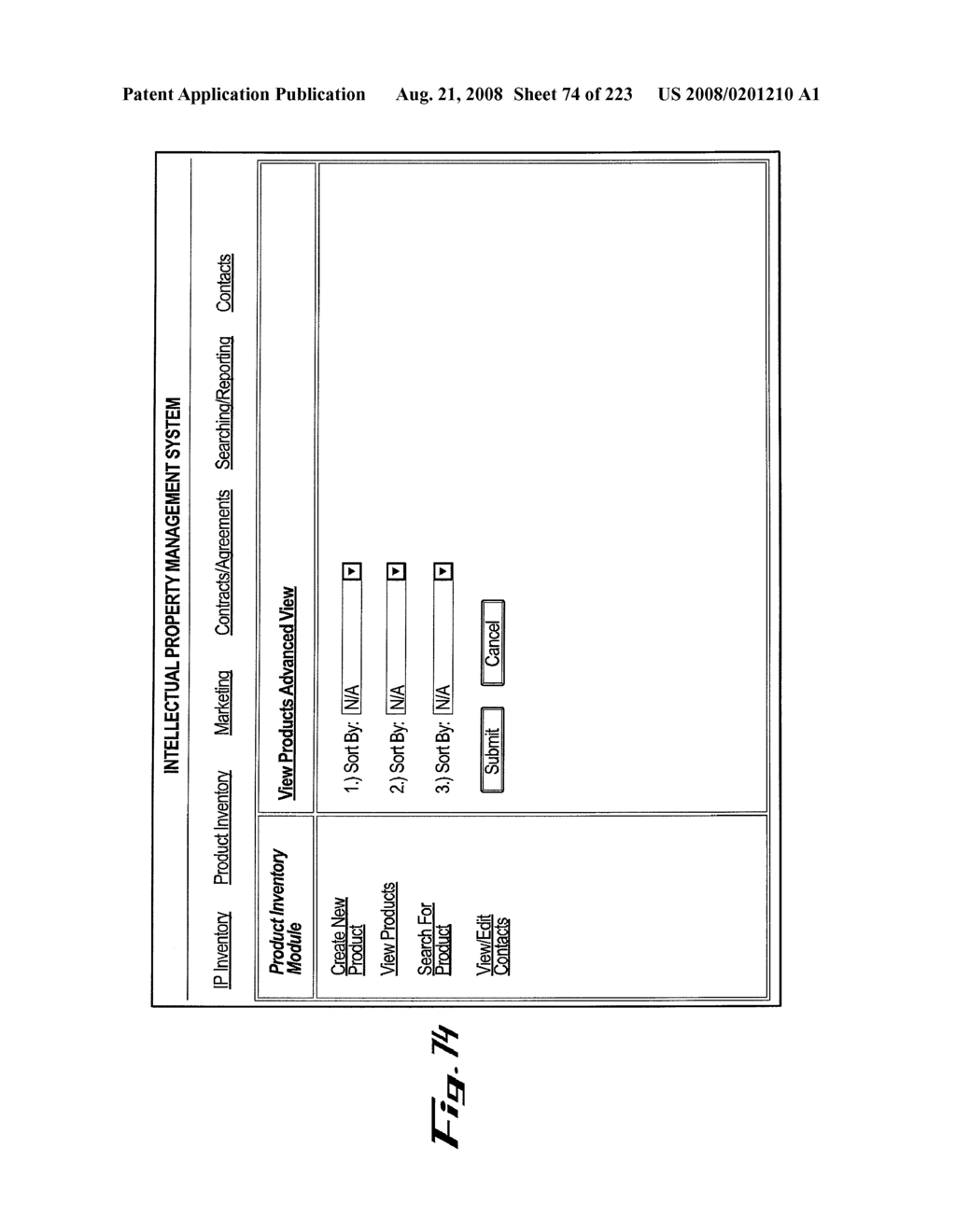 SYSTEM AND METHOD FOR MANAGING INTELLECTUAL PROPERTY - diagram, schematic, and image 75