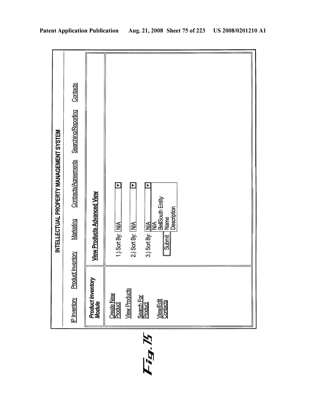 SYSTEM AND METHOD FOR MANAGING INTELLECTUAL PROPERTY - diagram, schematic, and image 76