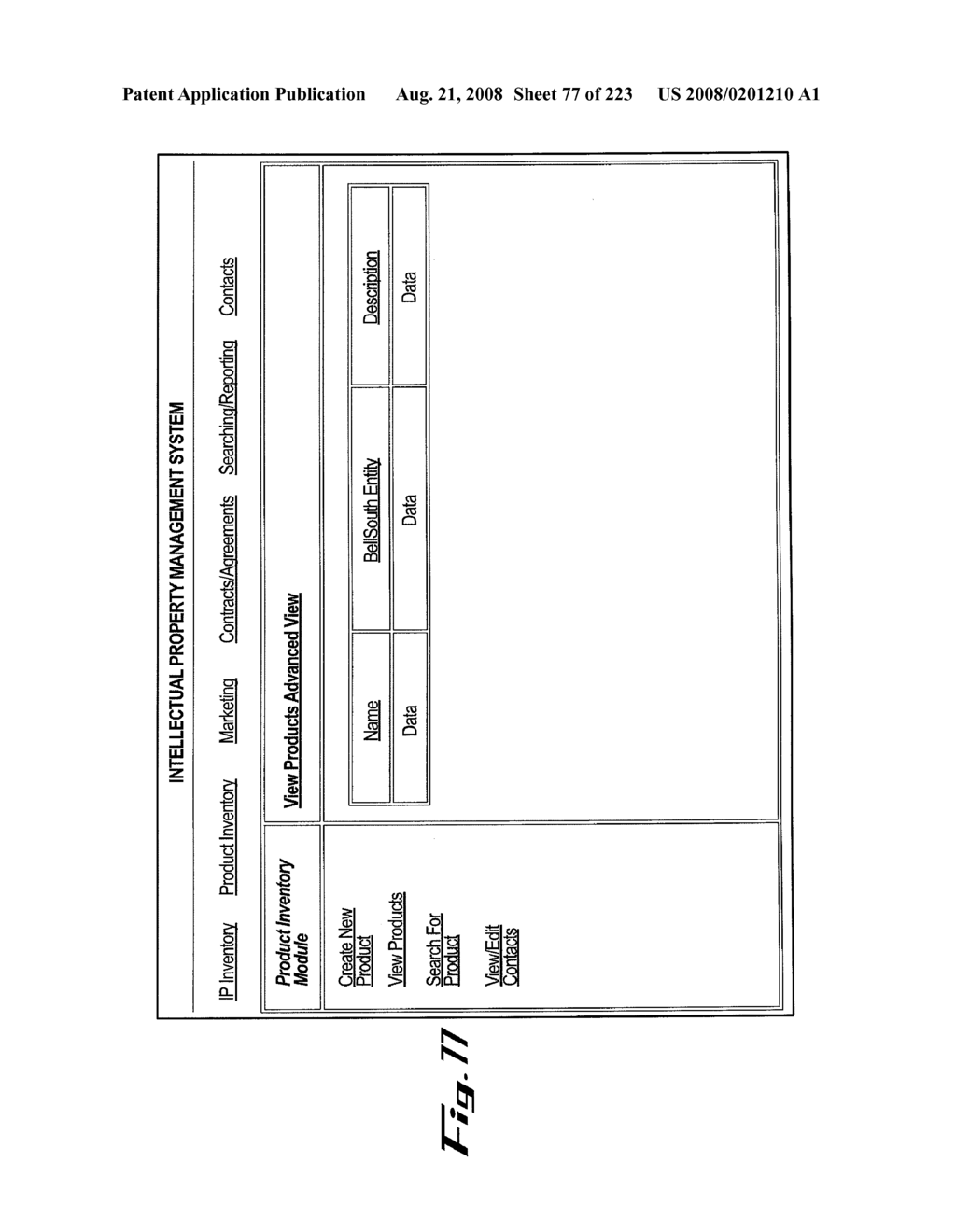 SYSTEM AND METHOD FOR MANAGING INTELLECTUAL PROPERTY - diagram, schematic, and image 78