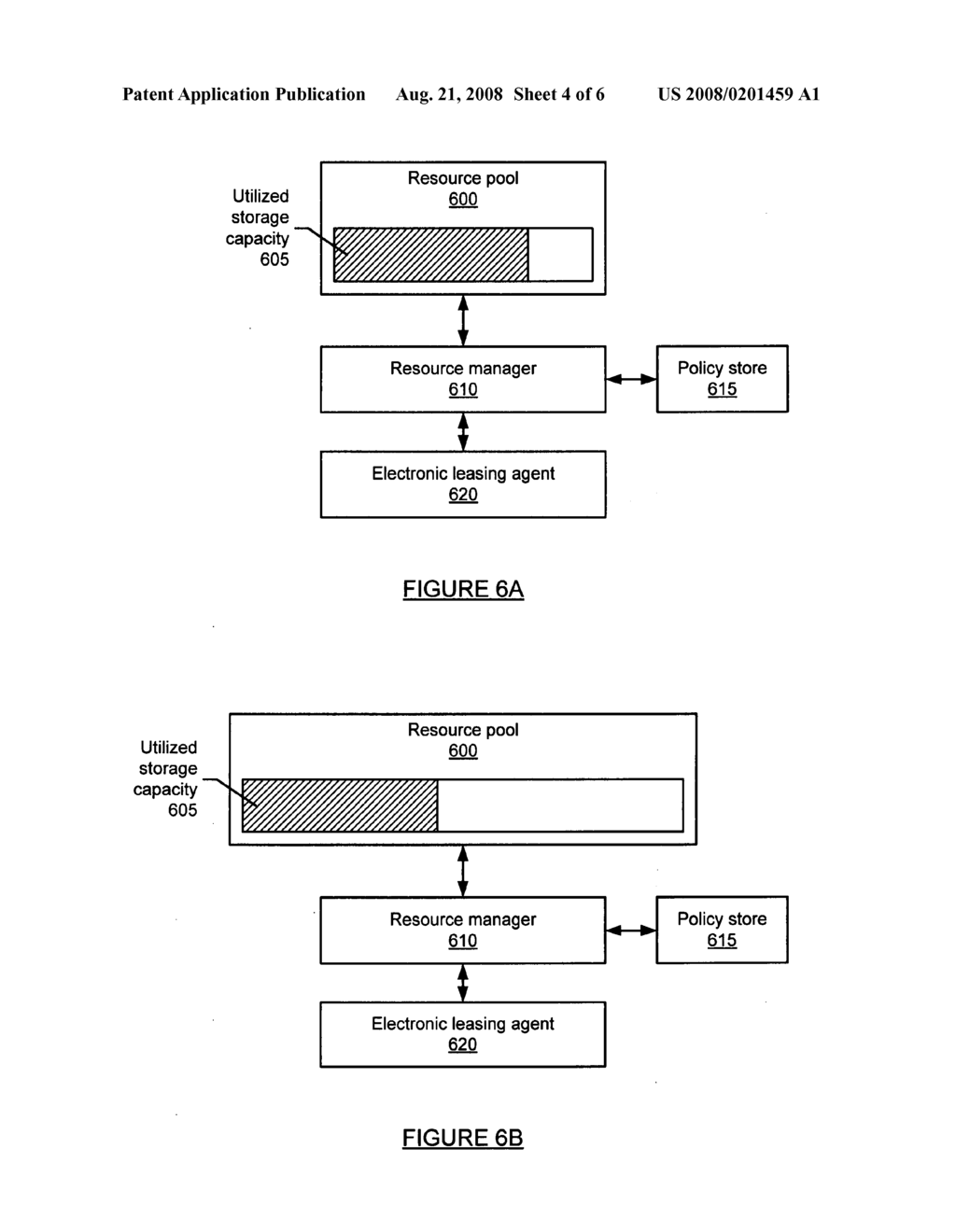 Method and system for managing computing resources using an electronic leasing agent - diagram, schematic, and image 05