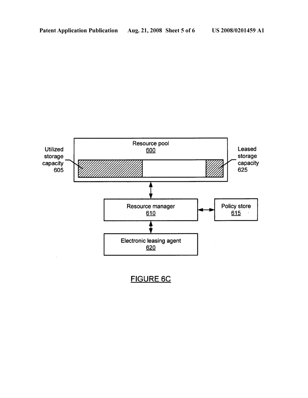 Method and system for managing computing resources using an electronic leasing agent - diagram, schematic, and image 06