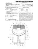 ARTICLE OF CLOTHING WITH EFFECTS OF BACK PAIN EXERCISE diagram and image