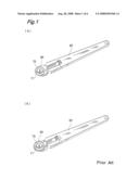 ROTARY CUTTER KNIFE WITH DIVIDED GUARD MEMBERS diagram and image