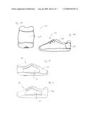 FOOTWEAR AND DECORATIVE ATTACHMENT THEREFOR diagram and image