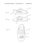 FOOTWEAR AND DECORATIVE ATTACHMENT THEREFOR diagram and image