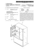 Refrigerator with water dispenser diagram and image