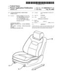 LATCH SYSTEM FOR AN ADJUSTABLE VEHICLE SEAT diagram and image