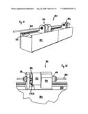 Cutting device for substantially linear workpieces and method for cutting substantially linear workpieces diagram and image