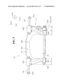 ENGINE SUSPENSION DEVICE FOR MOTORCYCLE diagram and image