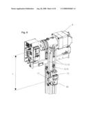 ELEVATOR INSTALLATION WITH A SUPPORT MEANS MONITORING DEVICE FOR MONITORING THE STATE OF THE SUPPORT MEANS AND A METHOD FOR CHECKING THE SUPPORT MEANS diagram and image