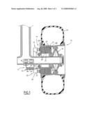 Wheel Brake Comprising a Wear Sensor diagram and image