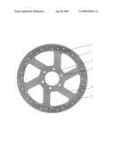 Bicycle Disk Brake Rotor diagram and image