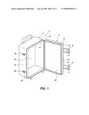 Soft Luggage Having an Internal Barrier diagram and image