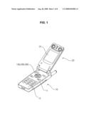 INPUT DEVICE AND MOBILE COMMUNICATION DEVICE HAVING SAME diagram and image