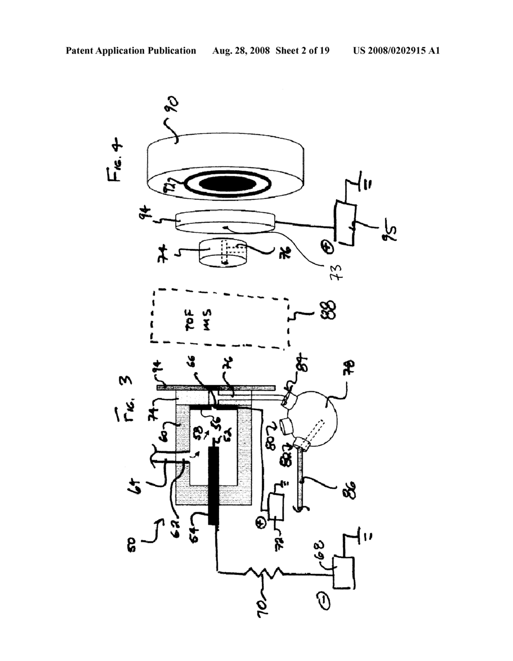 Methods and apparatus for ionization and desorption using a glow discharge - diagram, schematic, and image 03