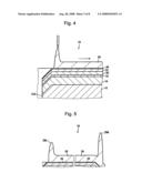 Method for manufacturing magnetic recording medium, stamper, transferring apparatus, and method for forming resin mask diagram and image