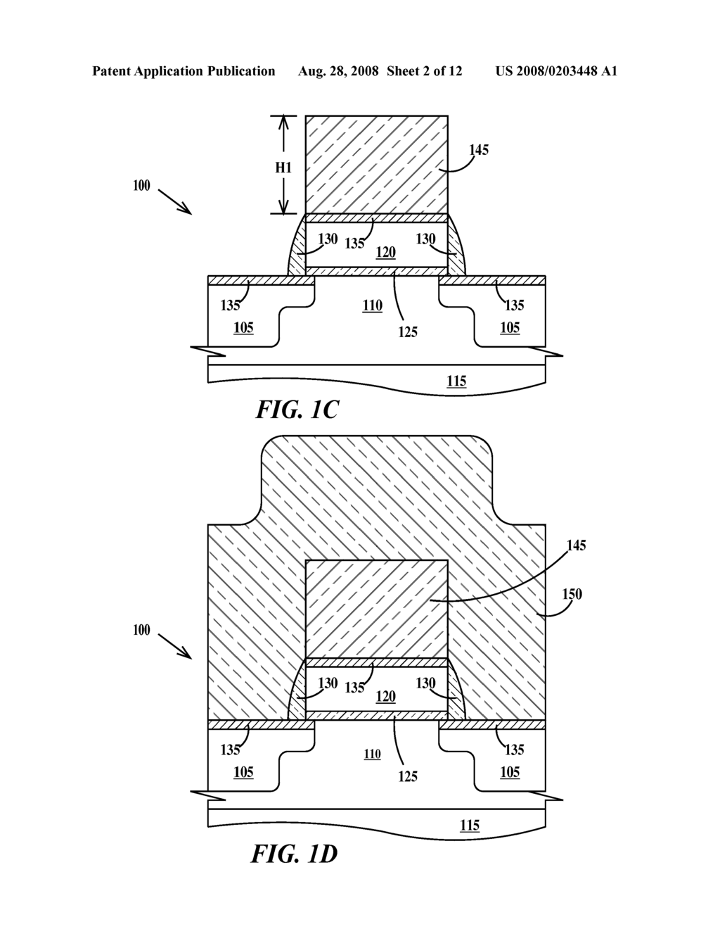 STRESSED DIELECTRIC DEVICES AND METHODS OF FABRICATING SAME - diagram, schematic, and image 03