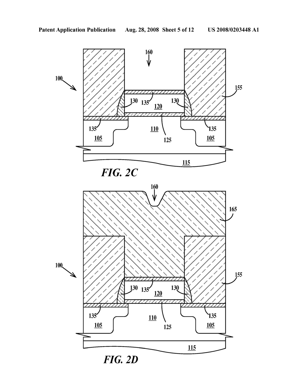 STRESSED DIELECTRIC DEVICES AND METHODS OF FABRICATING SAME - diagram, schematic, and image 06