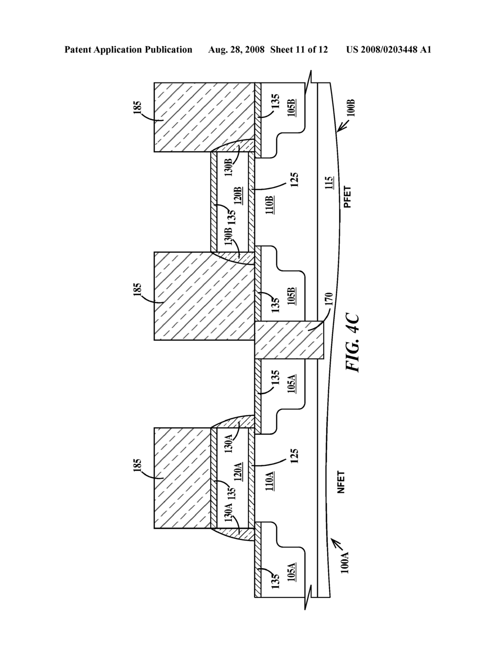 STRESSED DIELECTRIC DEVICES AND METHODS OF FABRICATING SAME - diagram, schematic, and image 12