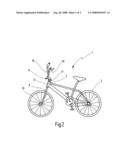 Rotor system for a bicycle diagram and image